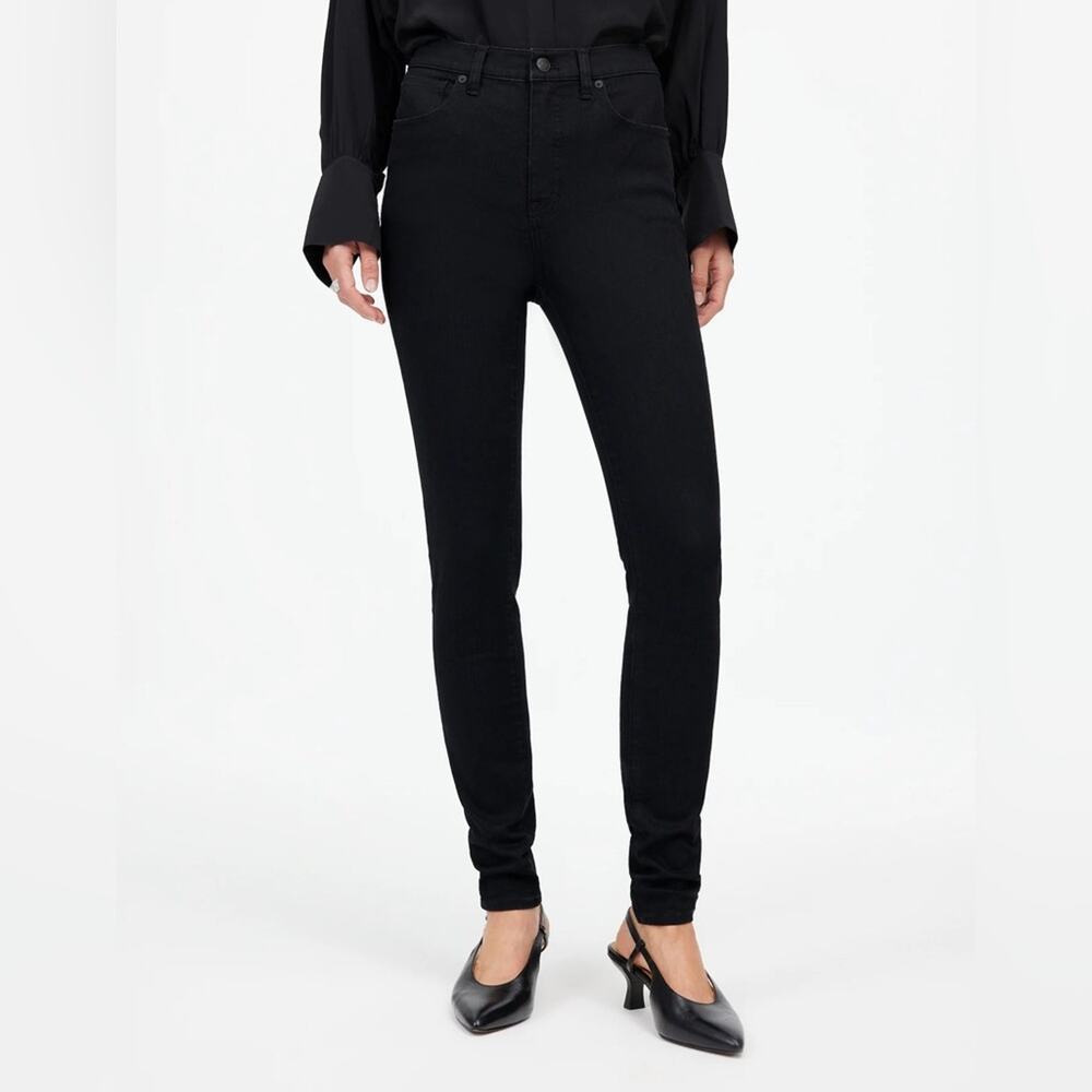 Madewell Black 9" High-Rise Skinny Jeans Womens Size 26